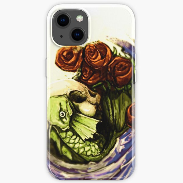 Swimming with the fishes v1 iPhone Soft Case