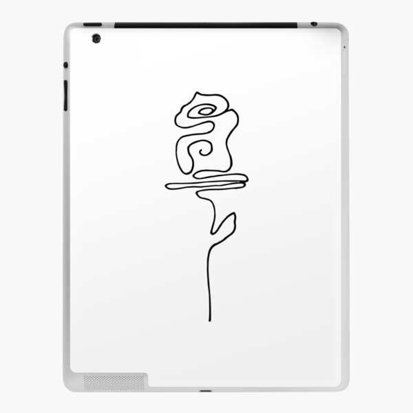 Minimalist Rose iPad Skin