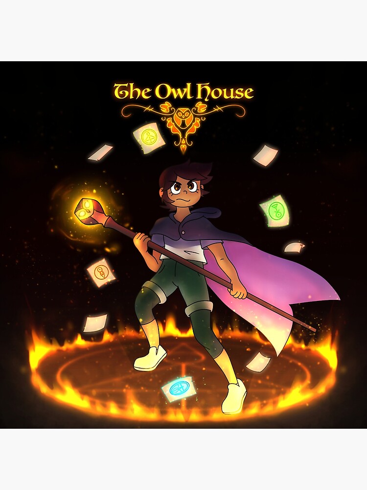 Download The Owl House Eda Fire Wallpaper