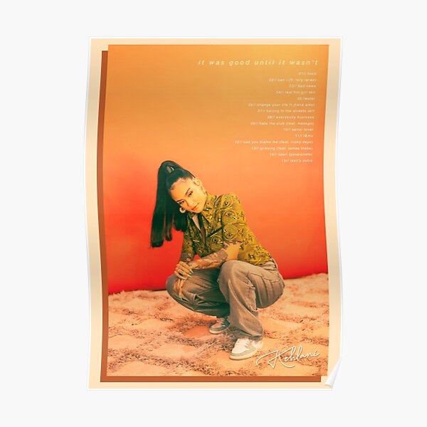 Kehlani Tracklist Poster