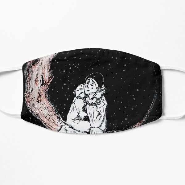 Pierrot Flat Mask