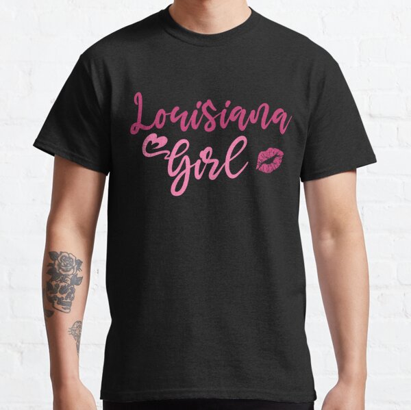 Funny Louisiana Shirts Just a Louisiana girl in a California T-Shirt