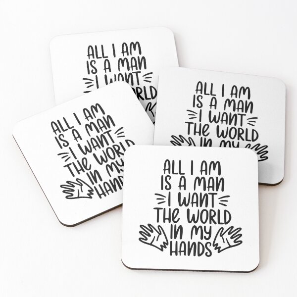 Item preview, All I am is a man designed and sold by letterbrighter.