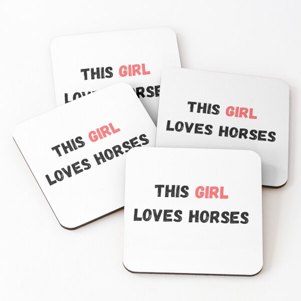 Item preview, this girl loves horses designed and sold by Yasdey Rojas.