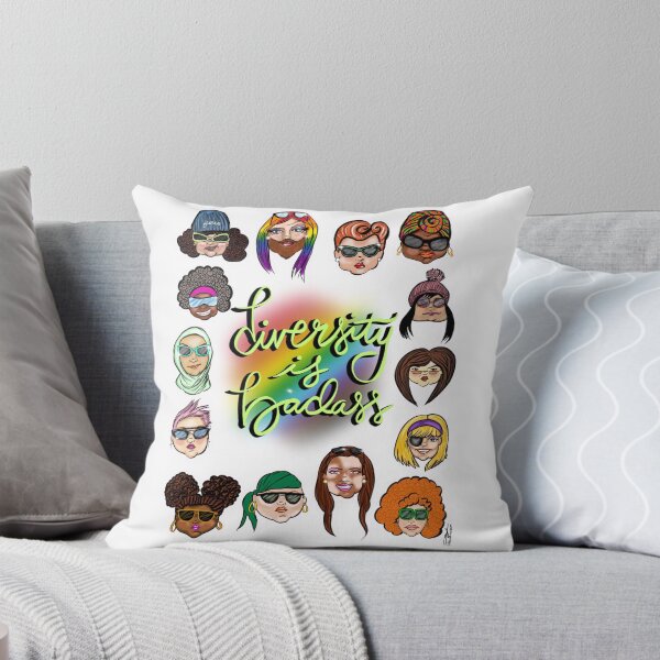 Item preview, Diversity is Badass designed and sold by curveswithkicks.
