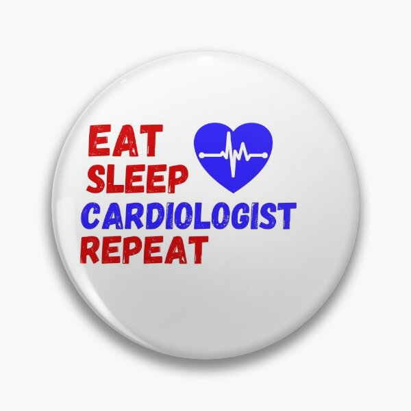 Item preview, Eat sleep cardiologist repeat designed and sold by EmotionArt.