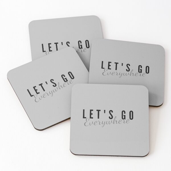 Item preview,  Let's Go Everywhere T-Shirt designed and sold by Cyrine19.