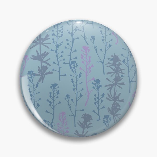 Item preview, Blue twilight. Winter. Wild herbs seamless pattern on blue gray. Stay wild. Wild life designed and sold by Yulia Chepurova.