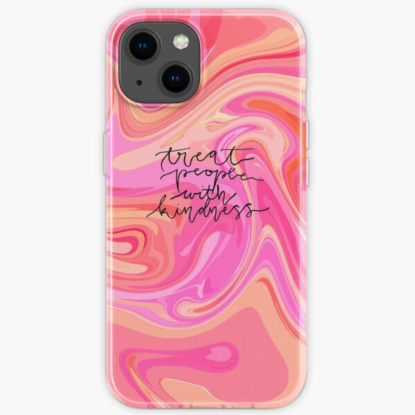 Behandle Menschen mit Freundlichkeit iPhone Flexible Hülle