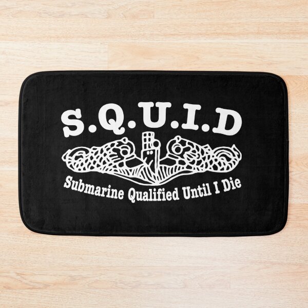 Item preview, SQUID Naval Submarine Sailor Wht designed and sold by MadMando.