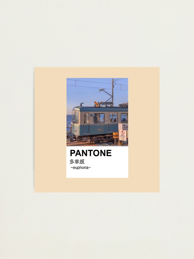 pantone aesthetic anime japanese city tokyo photographic print by mdevnanda redbubble