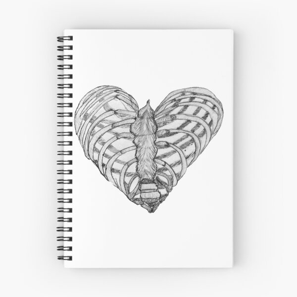Item preview, Ribcage Heart designed and sold by Katy Briant.