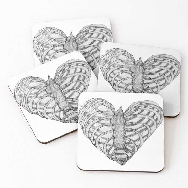 Item preview, Ribcage Heart designed and sold by Katy Briant.
