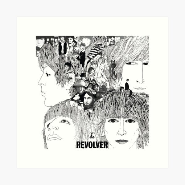 Revolver Album Cover Art Print