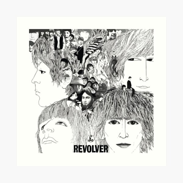 Revolver Album Cover Art Print