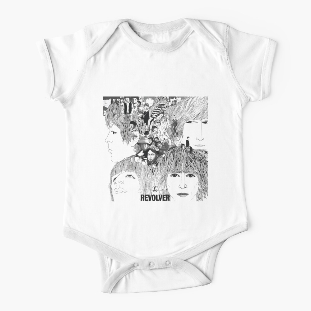 Revolver Album Cover Baby One Piece By Mabenton1336 Redbubble
