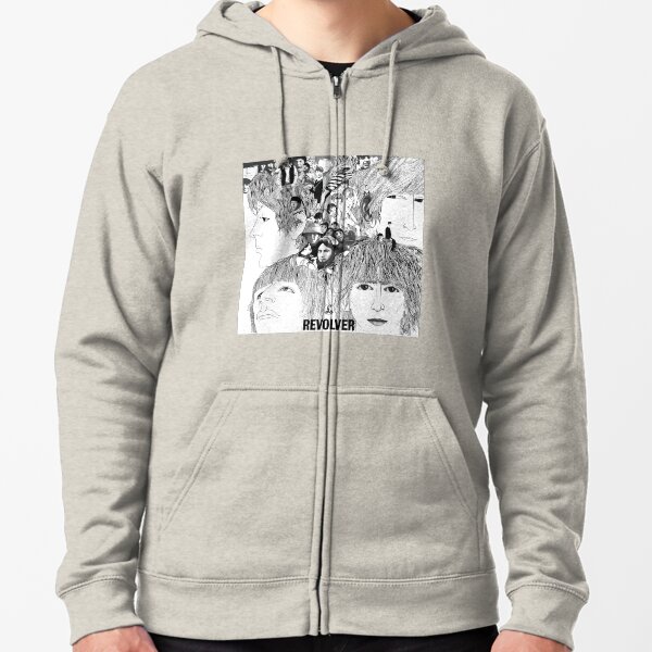 Revolver Album Cover Zipped Hoodie