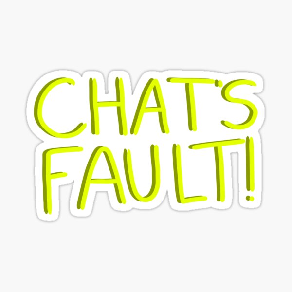 Chats Gifts Merchandise For Sale Redbubble