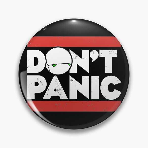 Item preview, Don't Panic Hitchhikers Guide designed and sold by Mariel Toigo.