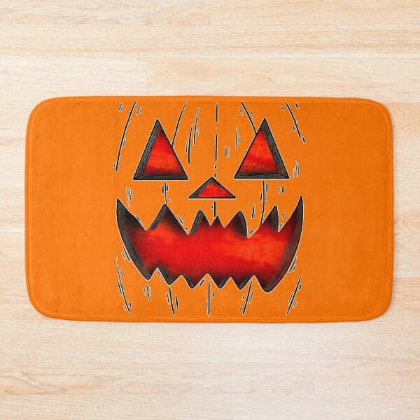 Item preview, Halloween or Anytime Scary All-In-One Costume Pumpkin Monster Design with Deeply Cut Face into Blood Red Depths! designed and sold by UrTops.