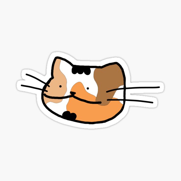 Calico Cat Stickers Redbubble 5228