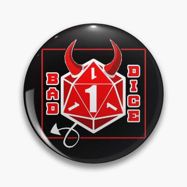 Item preview, BAD DiCE Logo, (Block) designed and sold by BAD-DiCE.