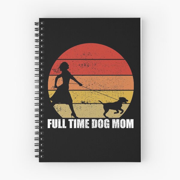 Item preview, Full Time Dog Mom Retro Sunset designed and sold by RandomStuffShop.