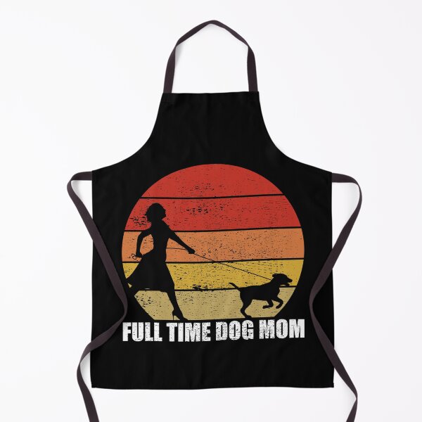 Item preview, Full Time Dog Mom Retro Sunset designed and sold by RandomStuffShop.