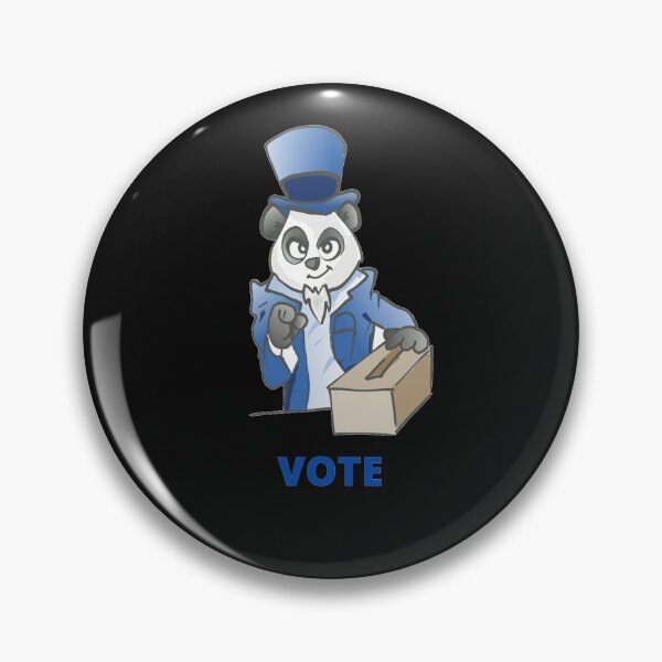 Item preview, Vote Panda Uncle Sam Election 2020 designed and sold by moonshinemetees.