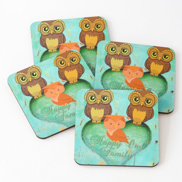 Item preview, Happy Owl Family designed and sold by Moni3572.