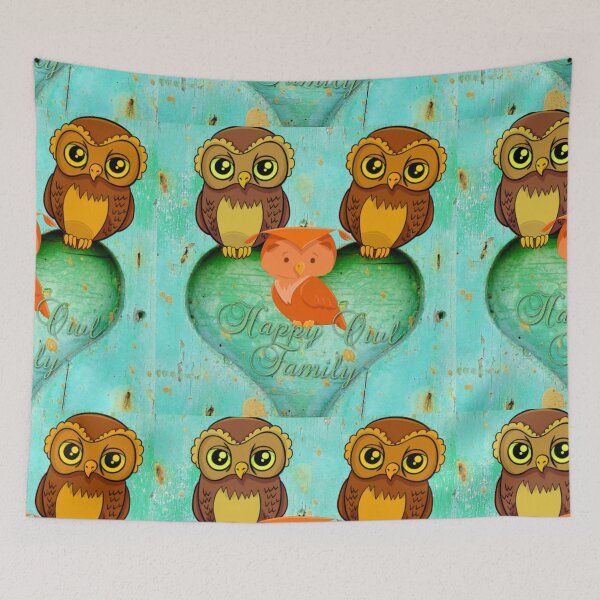 Item preview, Happy Owl Family designed and sold by Moni3572.