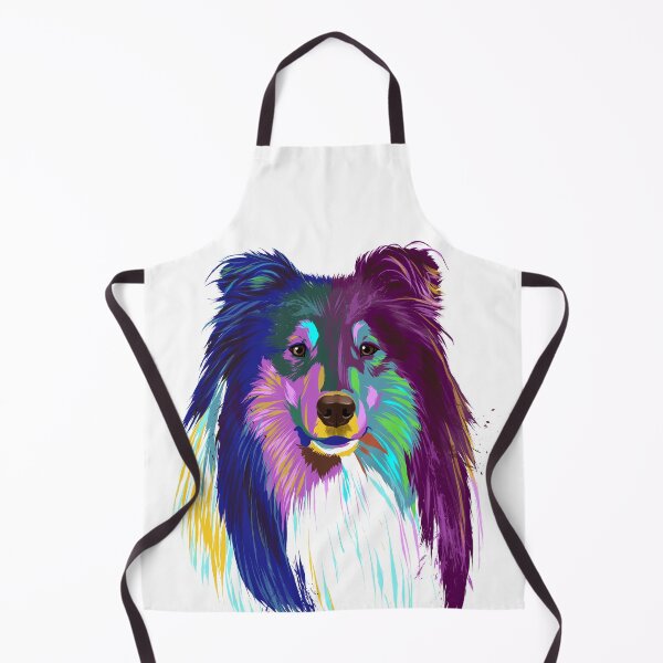 Item preview, Colored Rough Collie Dog designed and sold by alwe-designs.