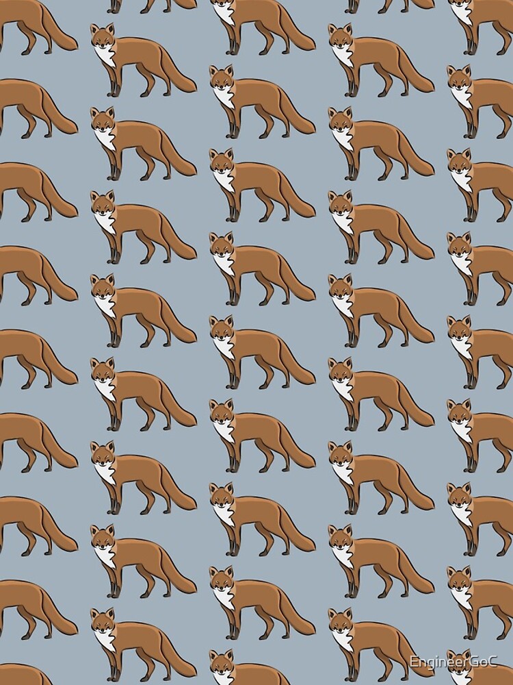 Thumbnail 4 of 4, iPhone Case, Handdrawn fox designed and sold by EngineerGoC.