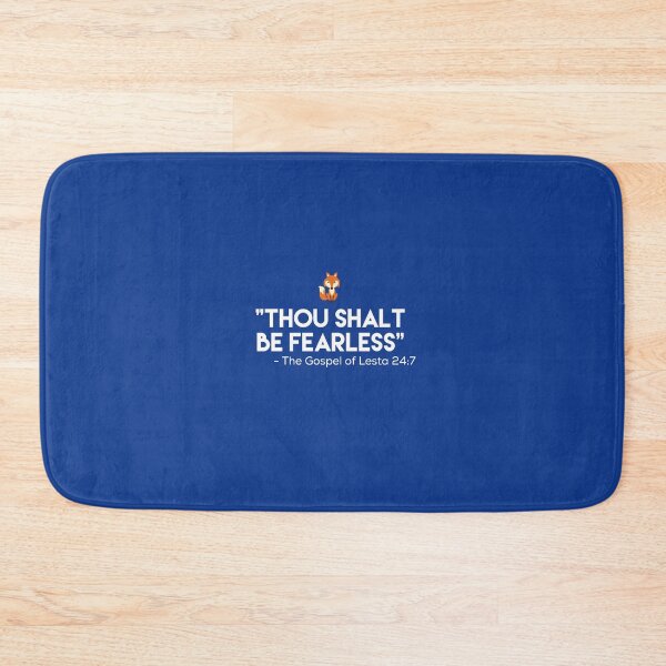 Item preview, Thou Shalt be Fearless - Leicester Foxes designed and sold by Jamiecsmith1986.