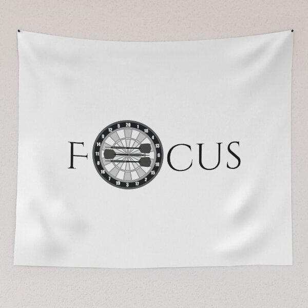 Item preview, Focus, With Darts And Dartboard designed and sold by 4AllTimes.
