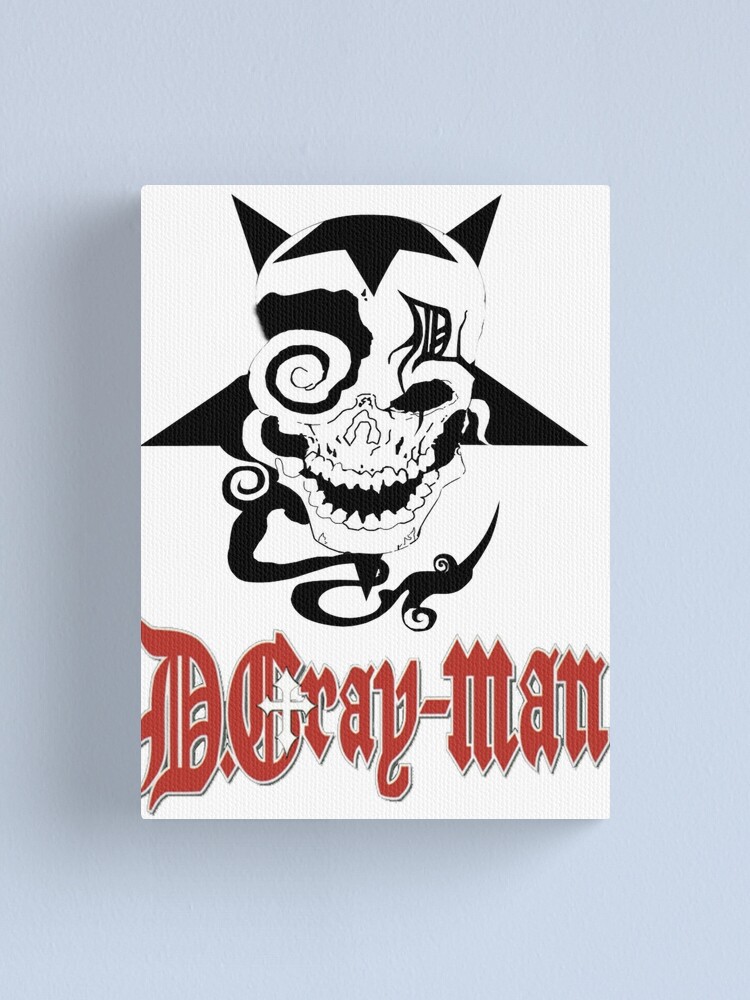Alternate view of D Gray Man logo Canvas Print