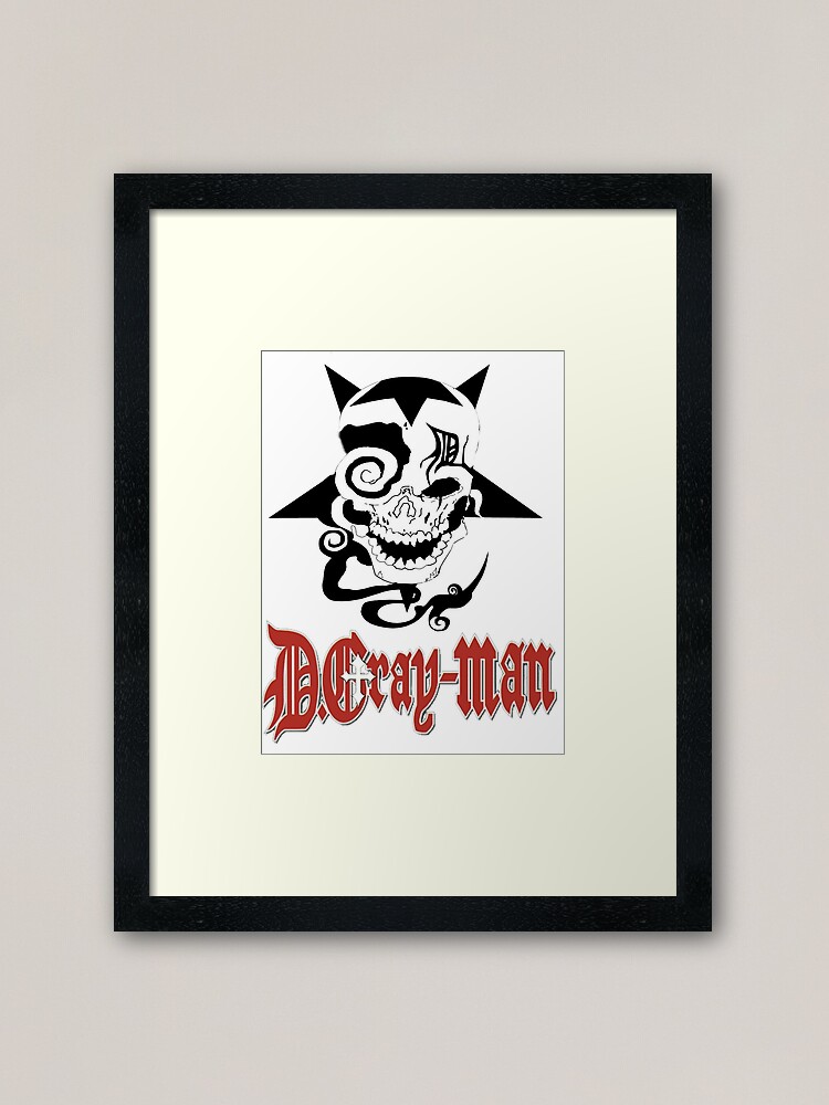 Alternate view of D Gray Man logo Framed Art Print