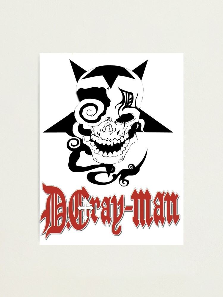 Alternate view of D Gray Man logo Photographic Print