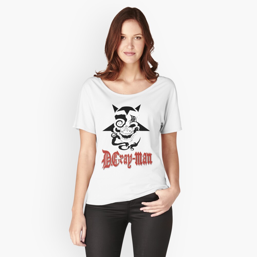 D Gray Man logo Relaxed Fit T-Shirt