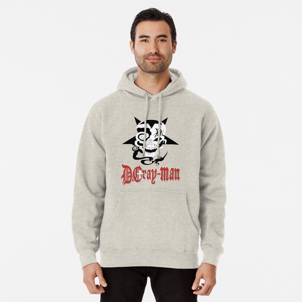 D Gray Man logo Pullover Hoodie