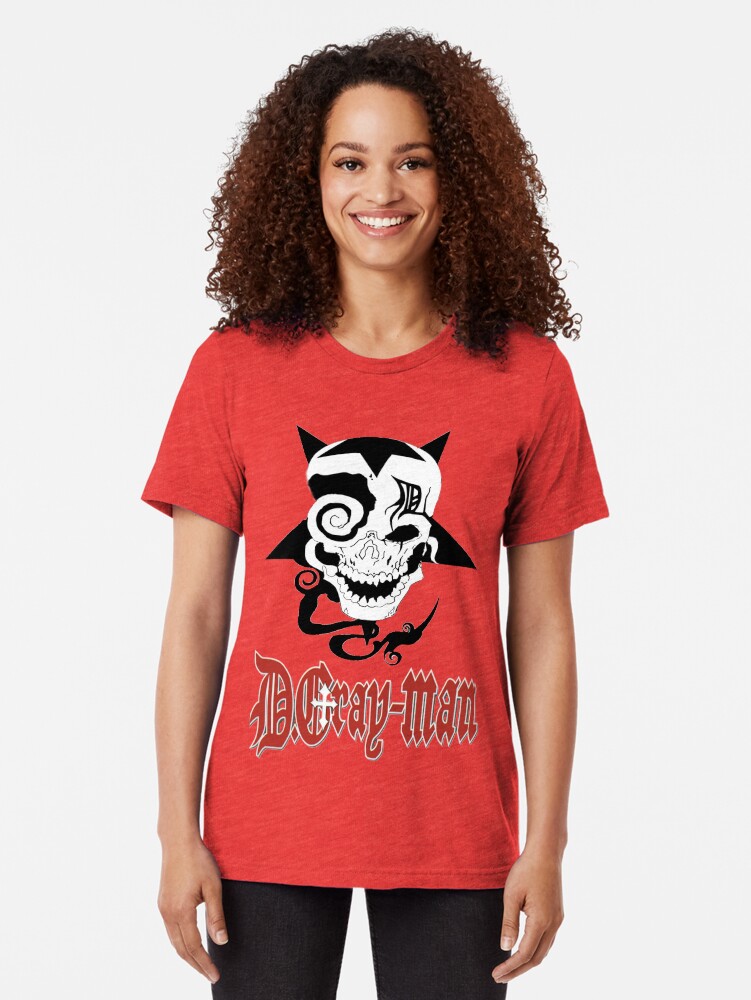 Alternate view of D Gray Man logo Tri-blend T-Shirt