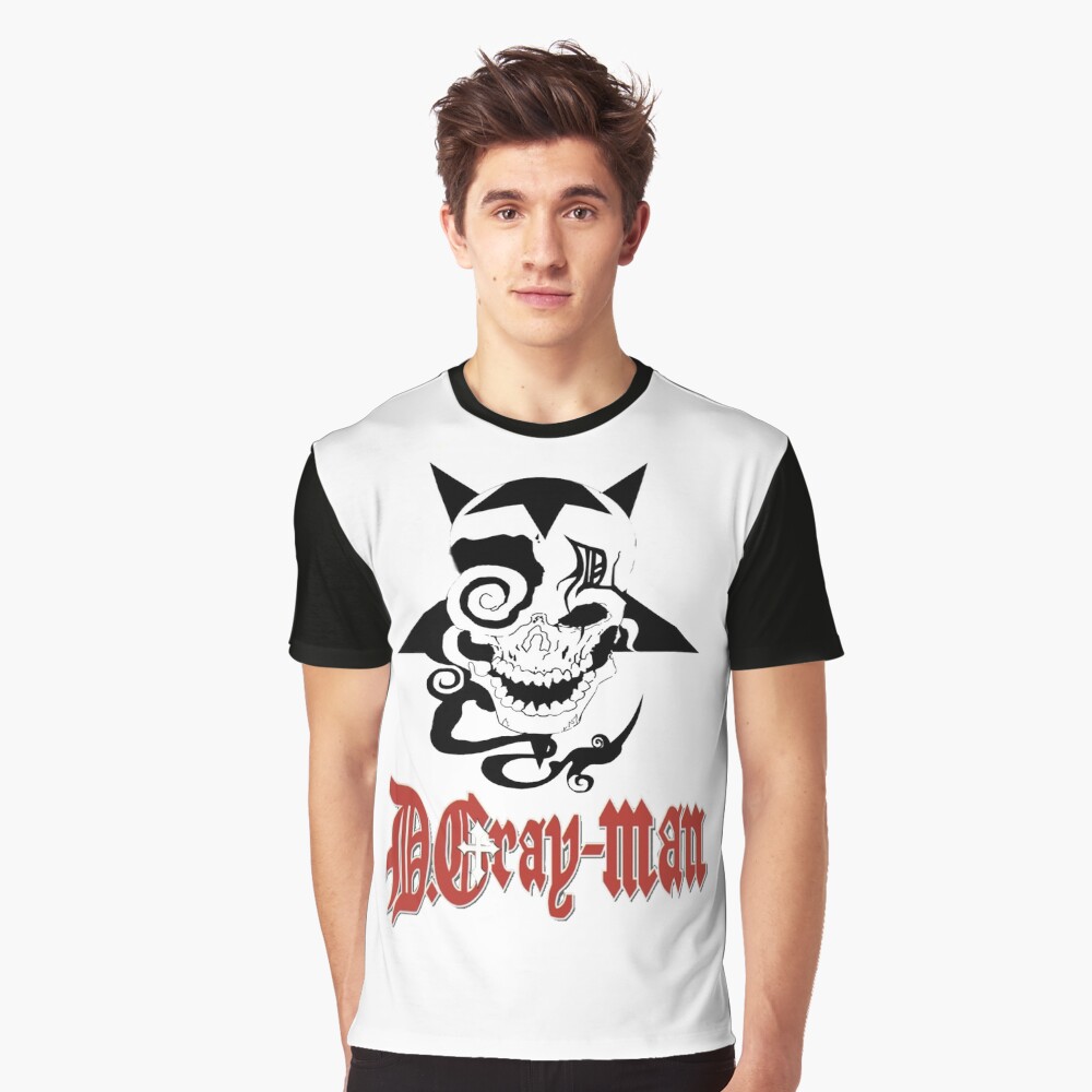 D Gray Man logo Graphic T-Shirt
