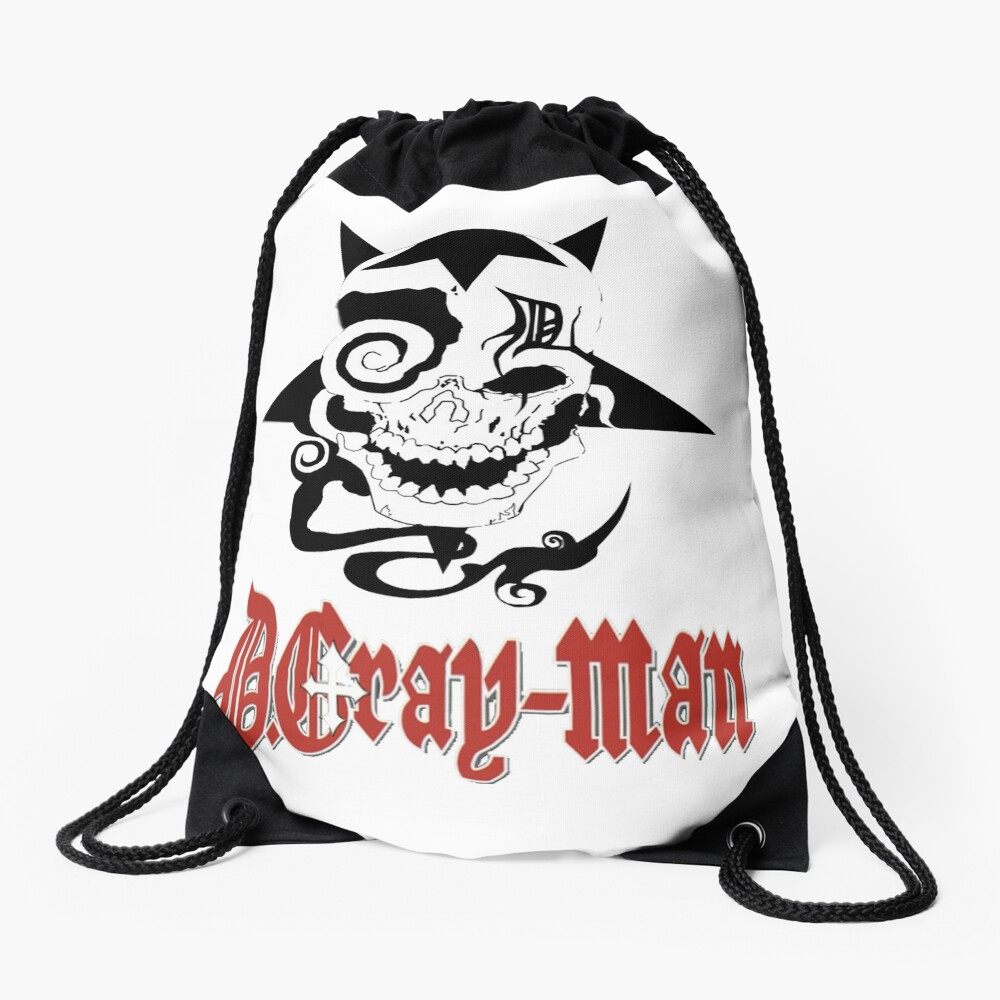 D Gray Man logo Drawstring Bag