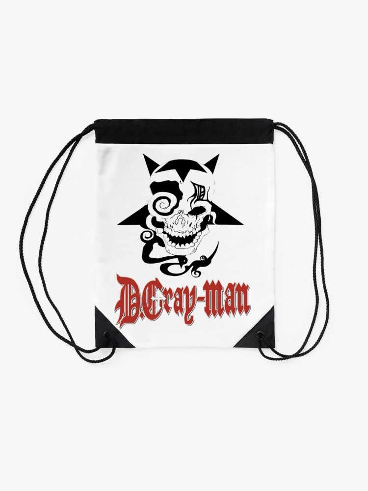 Alternate view of D Gray Man logo Drawstring Bag