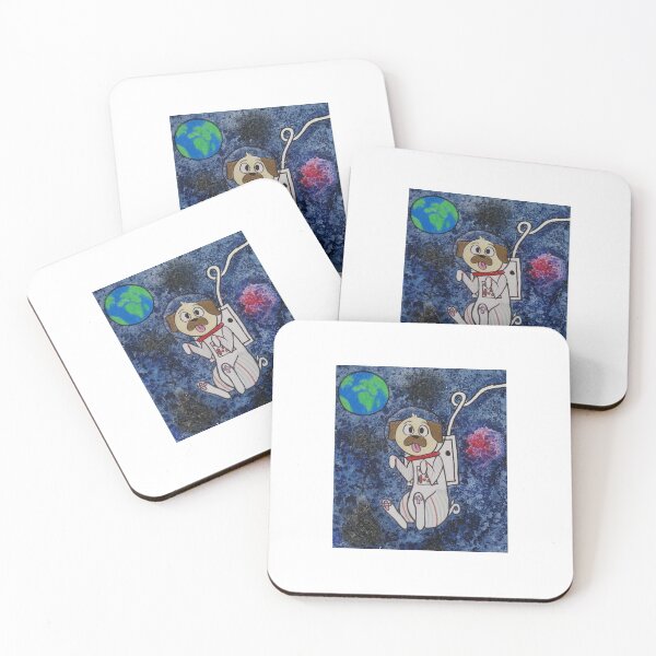 Item preview, Franklin, the Space Pug designed and sold by red1215.
