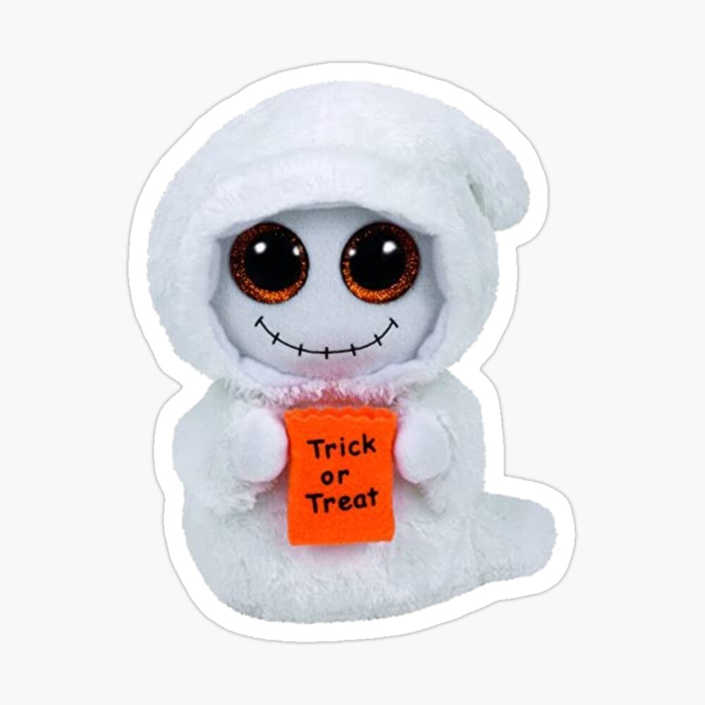 skeleton the ghost beanie boo