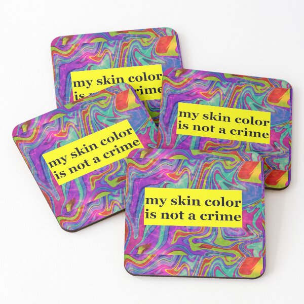 Item preview, my skin color is not a crime designed and sold by sarina G.