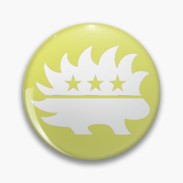 Item preview, white libertarian hedgehog designed and sold by shopsanguine.