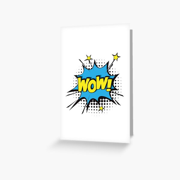 WOW! Greeting Card