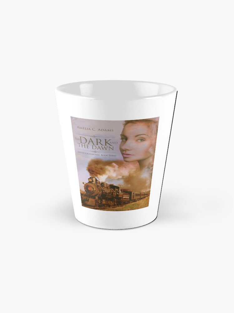 Thumbnail 2 of 4, Coffee Mug, The Dark and the Dawn by Amelia C. Adams designed and sold by dogbone42.